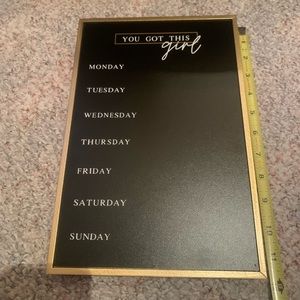 You got this girl power college to do list weekly calendar boho farmhouse gift